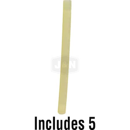 Aftermarket Heat Shrink Tube, 3:1 I.D. Shrink Ratio, Yellow, 6 in 606-25022-5-JN